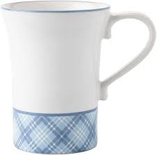 Chambray Tartan Mug