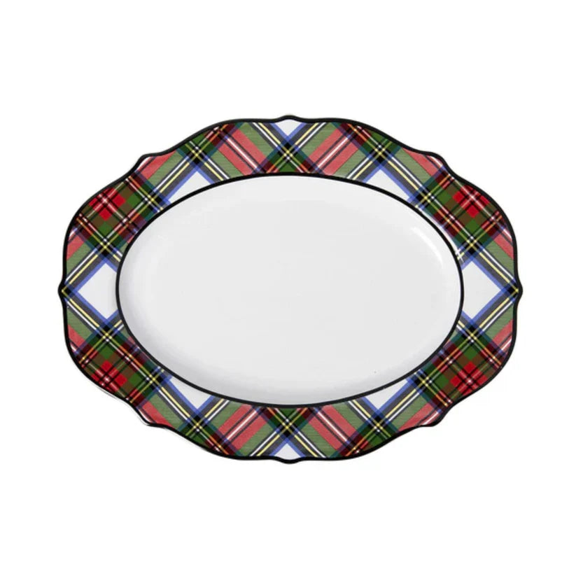 Tartan Platter 15"