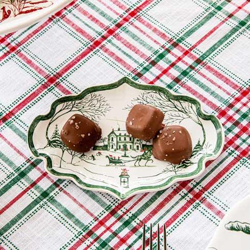 Ce Winter Frolic Gift Tray Evergreen