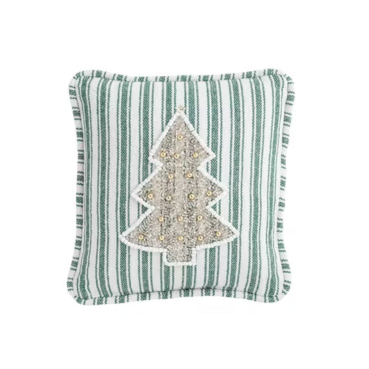 White Tree Mini Pillow