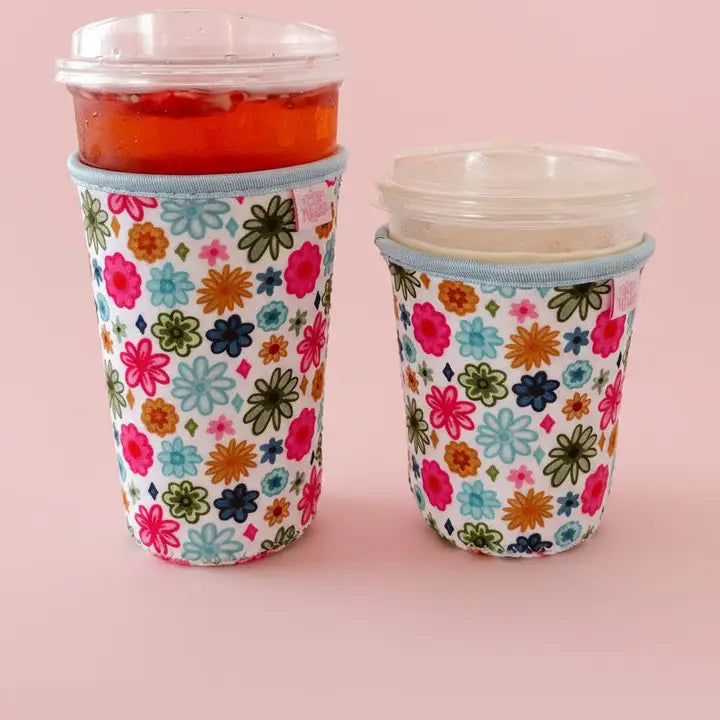 Watercolor Floral Drink Sleeve