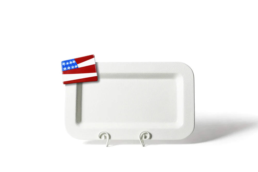 White Dot Entertaining Platter