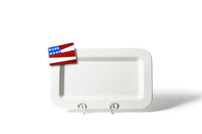 White Dot Entertaining Platter