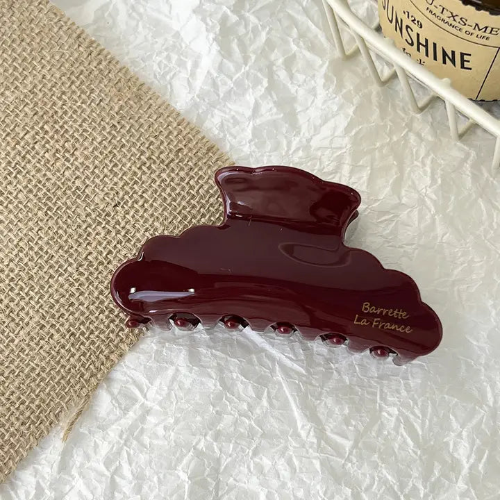 Vintage Scallop Claw Clip