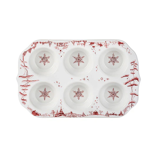 Ce Winter Frolic Muffin Dish