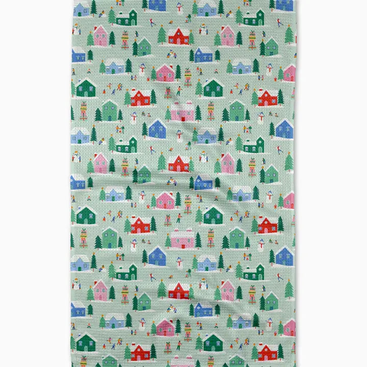 Winter Magic Tea Towel