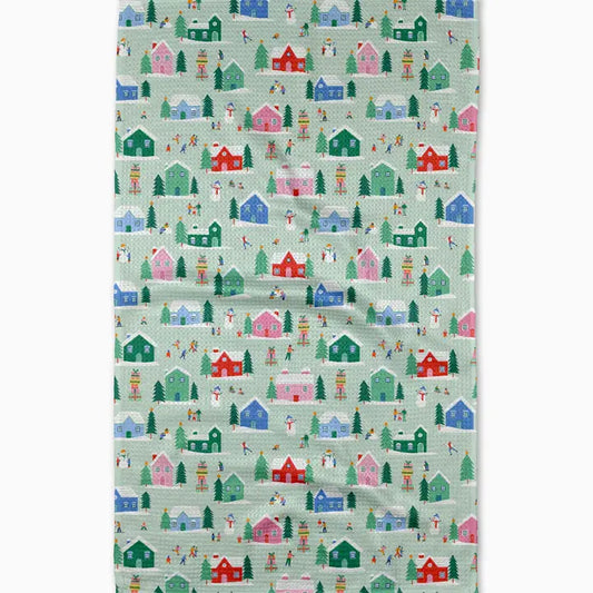 Winter Magic Tea Towel
