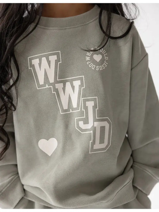 WWJD Crewneck Sweatshirt