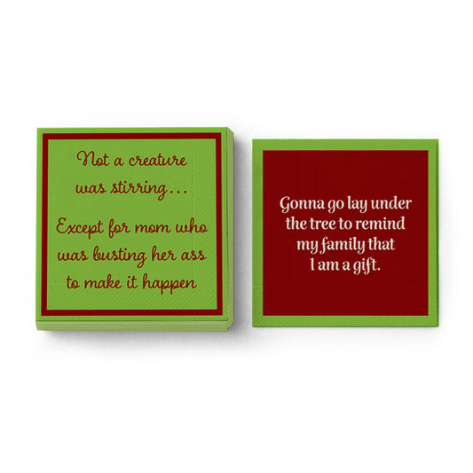 Xmas Gift Napkins