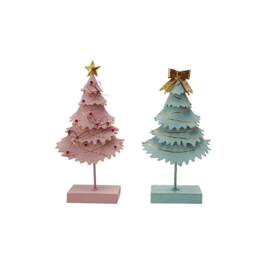 Pastel Metal Christmas Tree