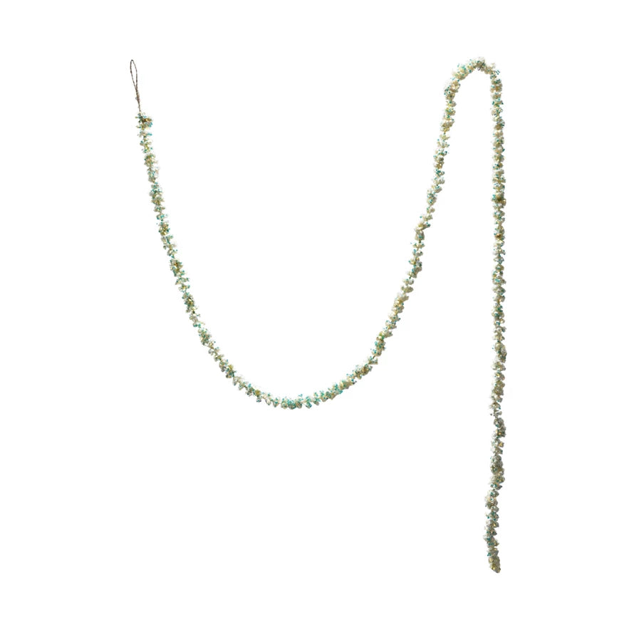 Multi Color Iridescent Glitter Garland