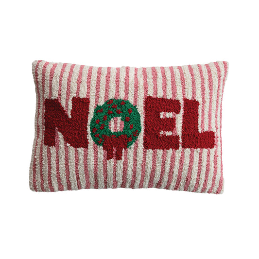 Noel Striped Lumbar Pillow