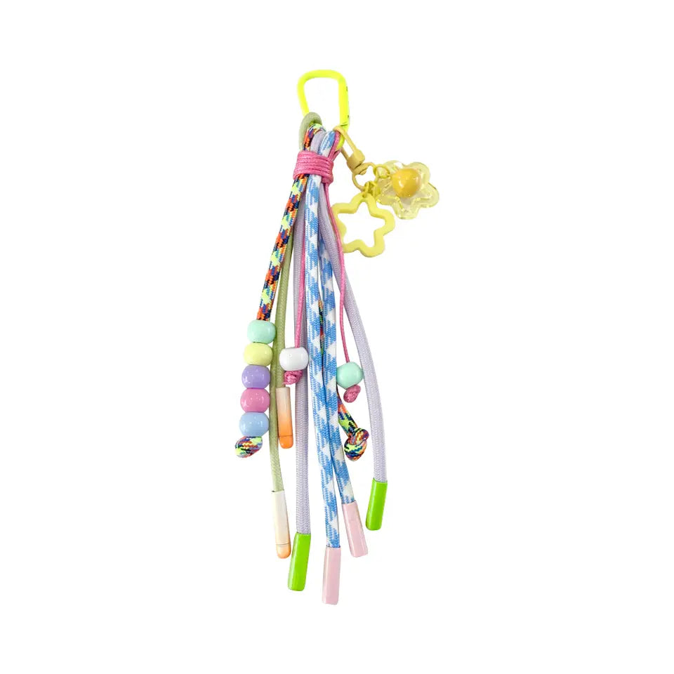 Yellow Star Power Bag Charm